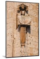 An Old Sundial on Chartres Cathedral-Julian Elliott-Mounted Photographic Print