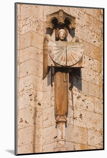 An Old Sundial on Chartres Cathedral-Julian Elliott-Mounted Photographic Print