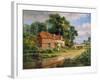 An Old Surrey Farm-Robert Gallon-Framed Giclee Print