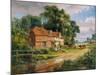 An Old Surrey Farm-Robert Gallon-Mounted Giclee Print