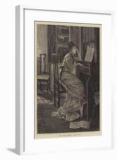 An Old-Time Melody-null-Framed Giclee Print