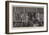 An Old-Time Show of Eighty Years Ago-Charles Green-Framed Giclee Print