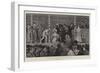 An Old-Time Show of Eighty Years Ago-Charles Green-Framed Giclee Print