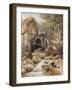 An Old Water Mill-Myles Birket Foster-Framed Giclee Print