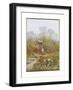 An Old Well, Brook, Surrey-Helen Allingham-Framed Premium Giclee Print