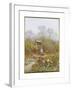 An Old Well, Brook, Surrey-Helen Allingham-Framed Giclee Print