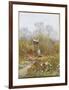 An Old Well, Brook, Surrey-Helen Allingham-Framed Giclee Print