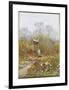 An Old Well, Brook, Surrey-Helen Allingham-Framed Giclee Print