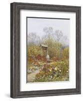 An Old Well, Brook, Surrey-Helen Allingham-Framed Giclee Print