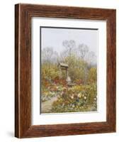 An Old Well, Brook, Surrey-Helen Allingham-Framed Giclee Print