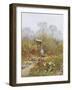 An Old Well, Brook, Surrey-Helen Allingham-Framed Giclee Print