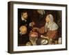 An Old Woman Cooking Eggs, 1618-Diego Velazquez-Framed Giclee Print
