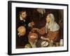 An Old Woman Cooking Eggs, 1618-Diego Velazquez-Framed Giclee Print