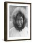 An Old Woman from Point Barrow, Alaska, 1921-24-Knud Rasmussen-Framed Photographic Print