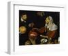 An Old Woman Frying Eggs-Diego Velazquez-Framed Giclee Print