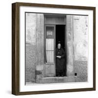 An Old Woman in Ragusa-Mario de Biasi-Framed Giclee Print