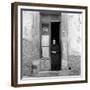 An Old Woman in Ragusa-Mario de Biasi-Framed Giclee Print