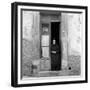 An Old Woman in Ragusa-Mario de Biasi-Framed Giclee Print