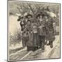 An Old Woman is Arrested as a Witch-Howard Pyle-Mounted Art Print