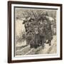 An Old Woman is Arrested as a Witch-Howard Pyle-Framed Art Print