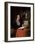 An Old Woman Praying, C.1655 (Oil on Canvas)-Nicolaes Maes-Framed Giclee Print