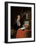 An Old Woman Praying, C.1655 (Oil on Canvas)-Nicolaes Maes-Framed Giclee Print