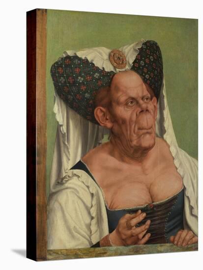 An Old Woman (The Ugly Duches), C. 1513-Quentin Massys-Stretched Canvas