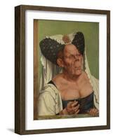 An Old Woman (The Ugly Duches), C. 1513-Quentin Massys-Framed Giclee Print