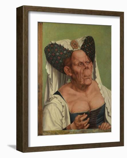 An Old Woman (The Ugly Duches), C. 1513-Quentin Massys-Framed Giclee Print