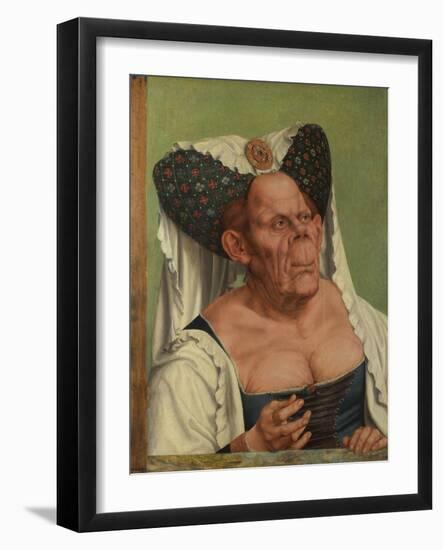 An Old Woman (The Ugly Duches), C. 1513-Quentin Massys-Framed Giclee Print