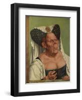 An Old Woman (The Ugly Duches), C. 1513-Quentin Massys-Framed Giclee Print