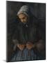 An Old Woman with a Rosary, C. 1895-Paul Cézanne-Mounted Giclee Print