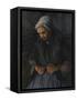 An Old Woman with a Rosary, C. 1895-Paul Cézanne-Framed Stretched Canvas