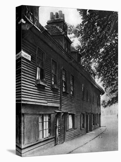 An Old Wooden House in Collingwood Street, London, 1926-1927-Whiffin-Stretched Canvas