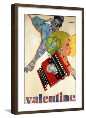 Olivetti Valentine ポスター額装　ポップアート an-olivetti-valentine-