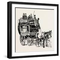 An Omnibus-null-Framed Giclee Print