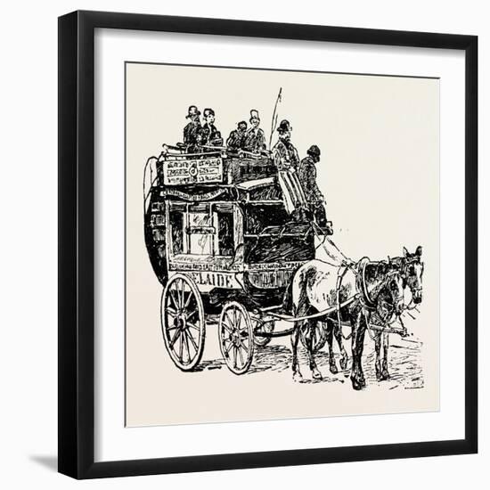 An Omnibus-null-Framed Giclee Print