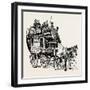 An Omnibus-null-Framed Giclee Print