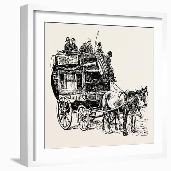 An Omnibus-null-Framed Giclee Print