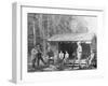 An Open Camp in the Adirondacks, New York-null-Framed Photo