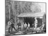 An Open Camp in the Adirondacks, New York-null-Mounted Photo