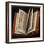 An Opened Liturgical Book-null-Framed Giclee Print