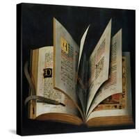 An Opened Liturgical Book-null-Stretched Canvas