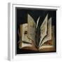 An Opened Liturgical Book-null-Framed Giclee Print