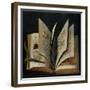 An Opened Liturgical Book-null-Framed Giclee Print