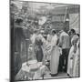 An Operation at Charing Cross Hospital London Watched by Students and Colleagues-null-Mounted Photographic Print