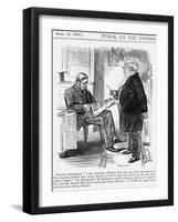 An Opinion on Boxing, 1860-null-Framed Giclee Print
