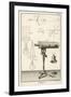 An Optique Telescope-Benard-Framed Premium Giclee Print