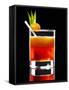 An Orange Cocktail-Walter Pfisterer-Framed Stretched Canvas