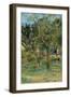 An Orchard under the Church of Bihorel, 1884-Paul Gauguin-Framed Giclee Print